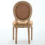 Chaises de salle à manger de style français avec cadre en bois massif brun clair et 2 coussins intérieurs en mousse à ressorts en mousse souple 22,58 po de profondeur 19,11 po de largeur 36,72 po de hauteur 12,2 po. De colis 38,5 po-1312969688