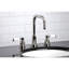 Robinet de salle de bain espacé Kingston avec ensemble de drain-1087905214-1087905186