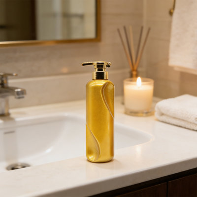 Bouteille d'eau, 500 ml, gel de douche, distributeur de mains, bouteille, beau, mains, salle de bain, cuisine, toilette, station de lavage