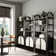 Boho 3-Shelf Bookshelf Cabinet With Rattan Doors