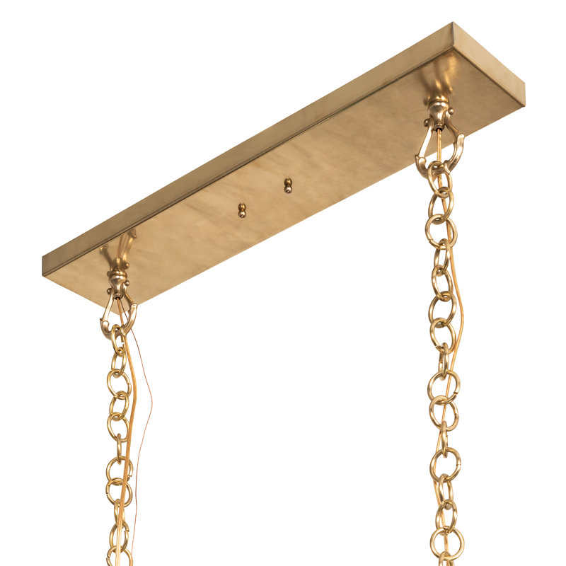 Luminaire suspendu pour îlot de soleil 3 lumières 48 po Sunbury