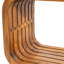 Table basse d'extérieur en bois d'acacia pour le jardin ou le balcon