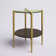 Otto Glass Top End Table