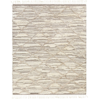Wool Geometric Indoor Rug