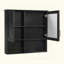 Armoire de toilette 2 en 1, armoire à pharmacie murale de 30 pouces avec tablettes réglables et portes à fermeture douce, miroir haute définition avec rangement pour meuble-lavabo de salle de bain-860677882