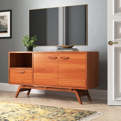 Avia Solid Wood TV Stand for TVs up to 65" by George Oliver