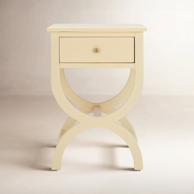 Floris End Table With Storage