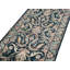 Hand-Knotted High-Quality Green and Green Runner