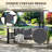 Outdoor Metal Patio Swing With Cushion-1278799133