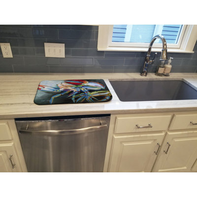 Tapis de séchage crabe