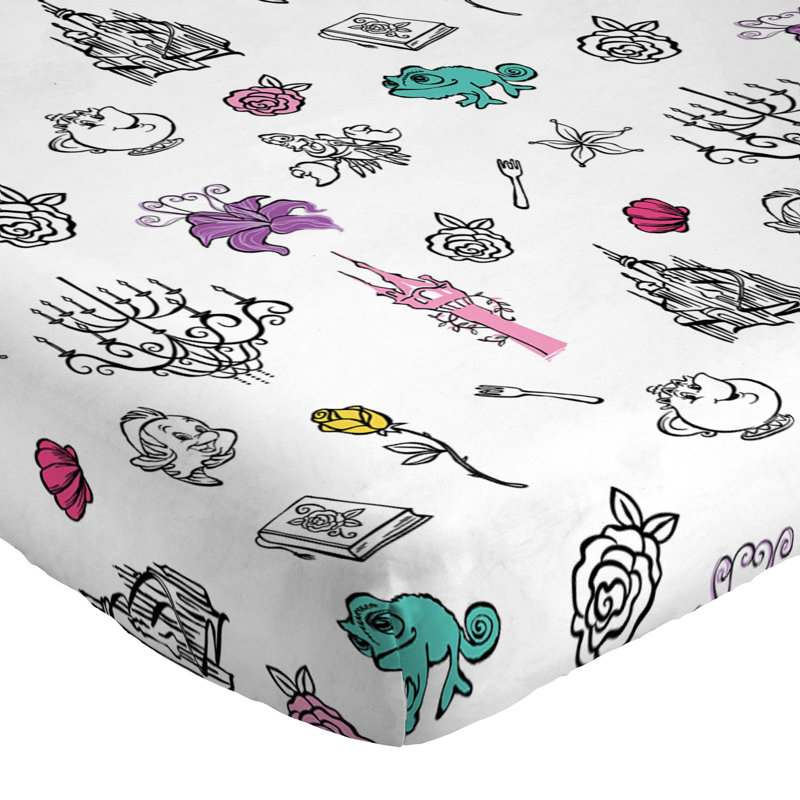 Princess Comforter, Full Comforter + 4 Additional Pieces