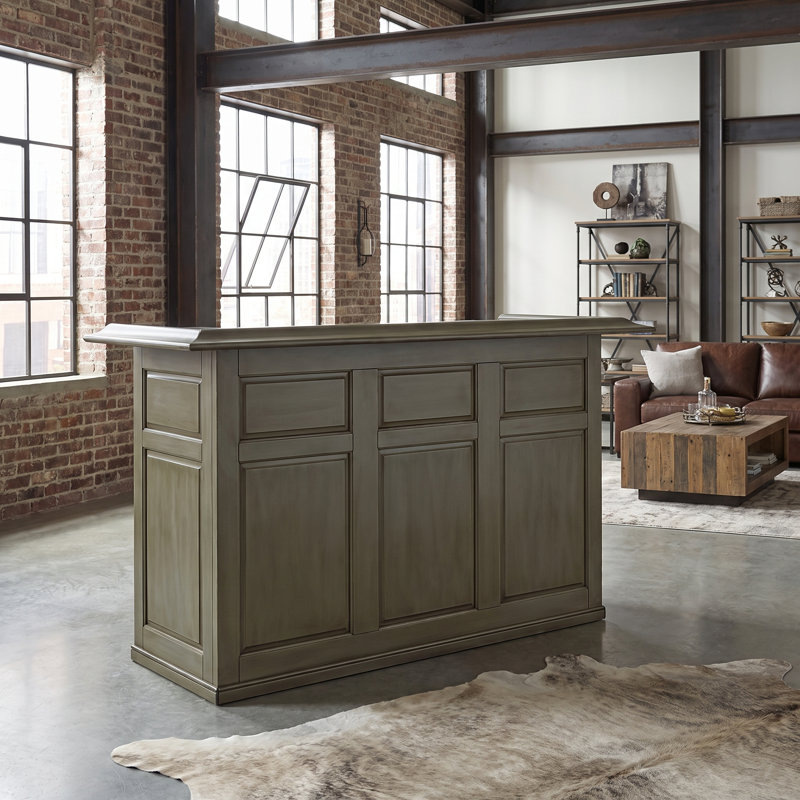 Patty 72" Traditional Dry Bar By RAM Game Room, Slate