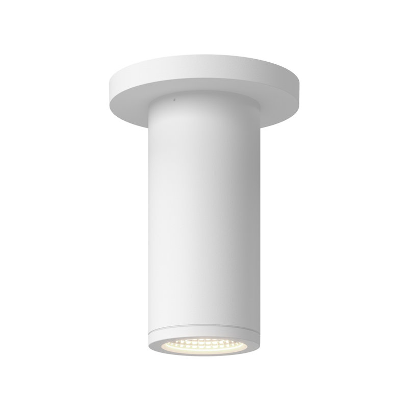 Nordic 1 - Light LED Flush Mount, White, 8 W, 6" H x 4.38" W x 4.38" D