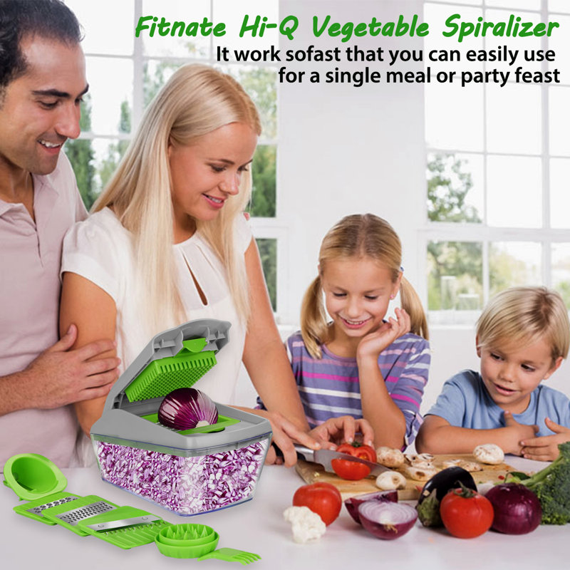 13 Piece Vegetable Slicer Food Container Chopper Dicer Set