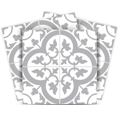 Carreau de mosaïque auto-adhésif en vinyle l 8 po x L 8 po