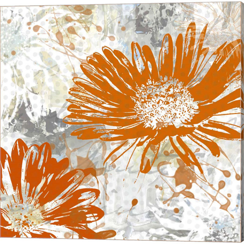 «Upsy Daisy» par Michael Brey, art sur toile (ensemble de 2)