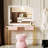 LED Crystal Mirror Light With Dimmable Lights