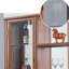Bibliothèque en bois massif American