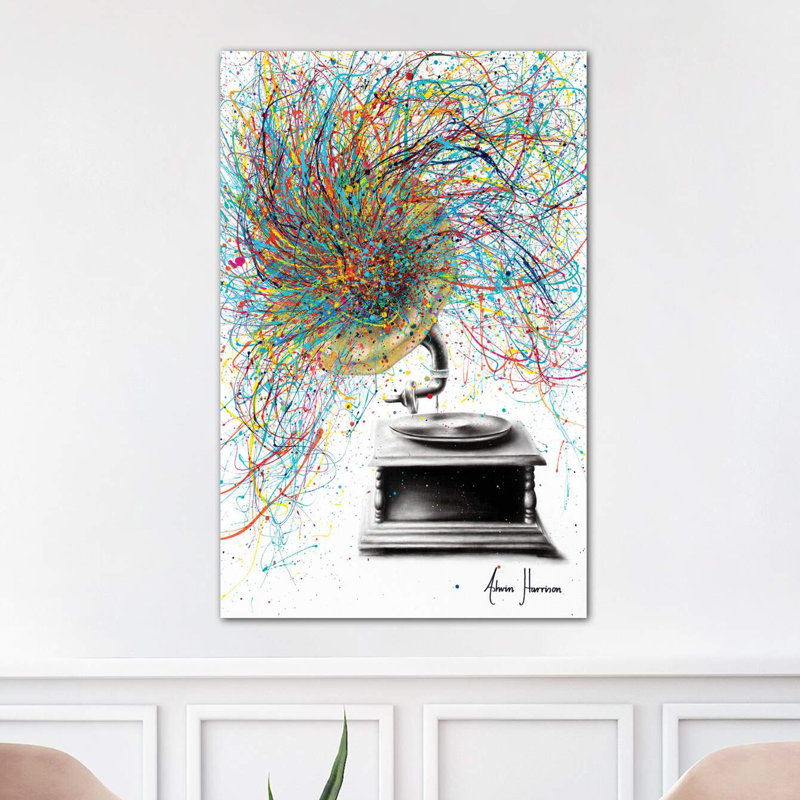 Sight Of Sound by Ashvin Harrison - Wrapped Canvas Print, 66.04 cm H x 45.72 cm W x 1.91 cm D