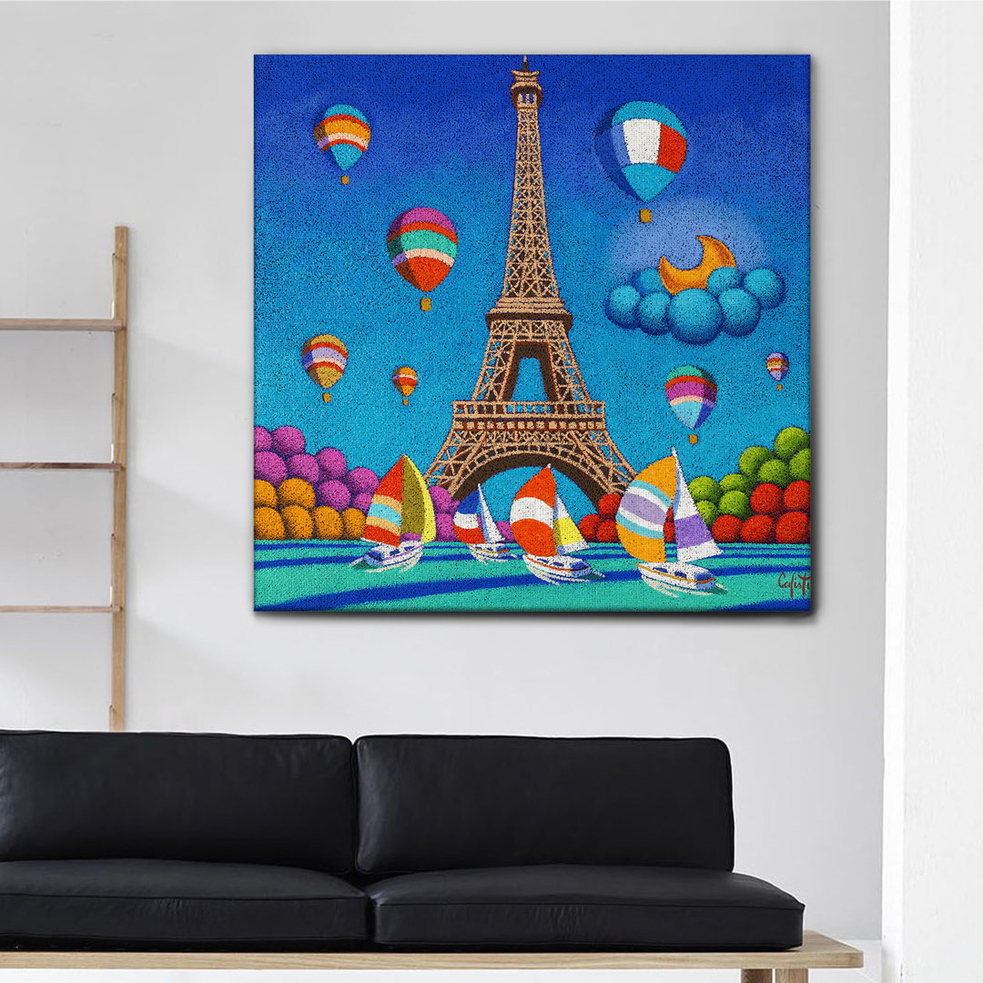 Leinwandbild Paris, Eiffel Tower von Stefano Calisti