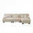 Chenille café clair