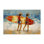 Art mural, "Kids tenant la planche de surf" par Petal Prints Design