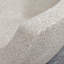 Méridienne 34 po en fibre de verre en forme d'œuf avec finition texturée aspect pierre pour l'intérieur et l'extérieur