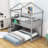 Sunnyvale Kids Twin Over Full Bunk Bed-487214962