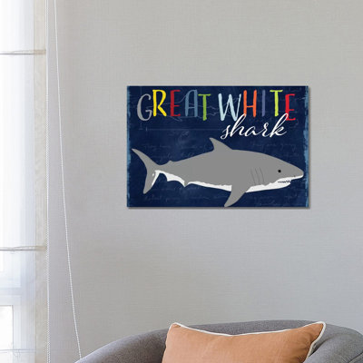 Great White by Daniela Santiago - Wrapped Canvas Gallery-Wrapped Canvas Giclée