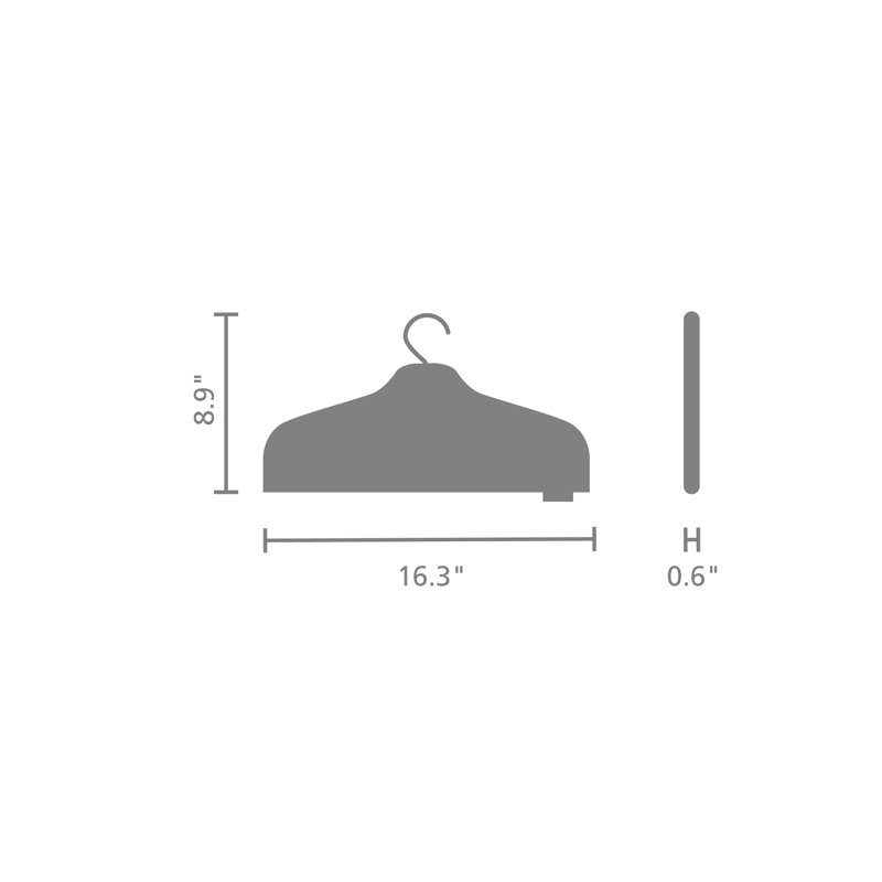 Cintre cuit à la vapeur Brabantia, Gris
