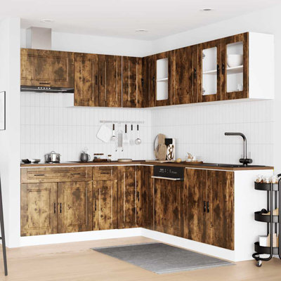 Maribeth 11 Piece Kitchen Cabinet Set