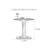 Minimalist Art Narrow Console Table-777564111-777564110