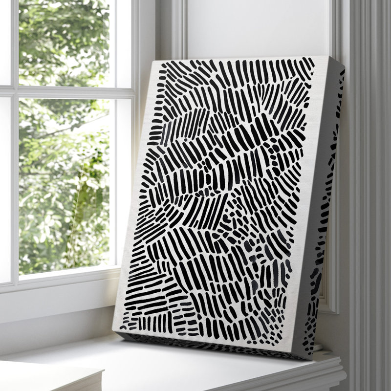 Abstract CXXVIII Gallery Wrapped Canvas - Ready To Hang, 18" H x 12" W