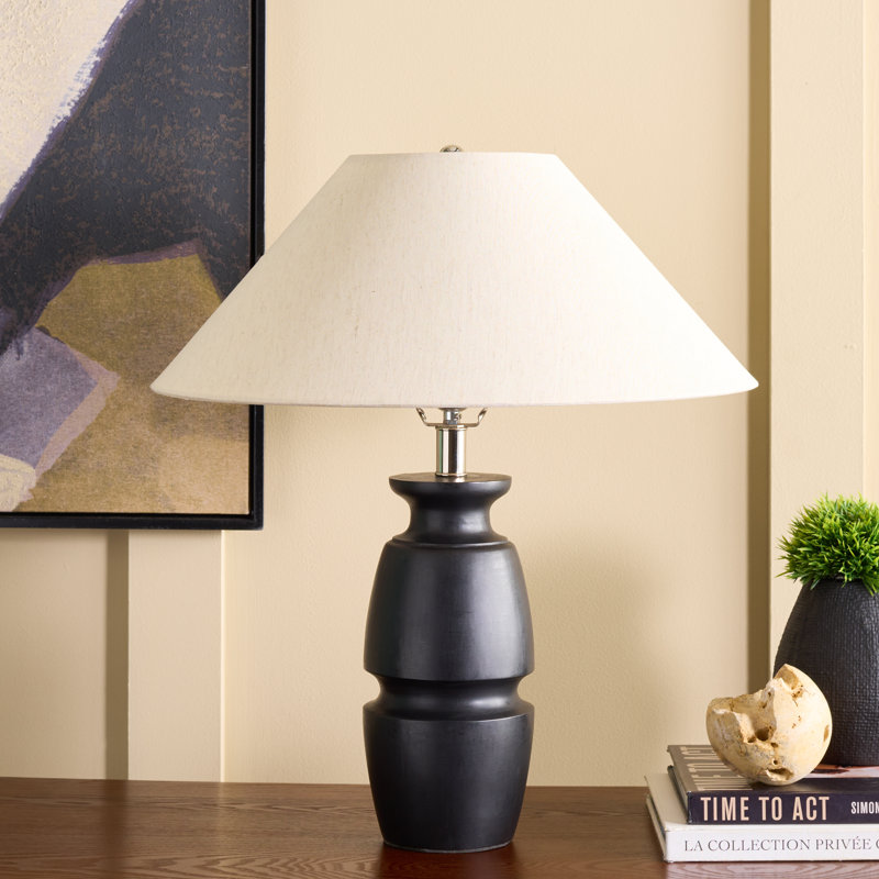 Nakia 22 Inch Wood Table Lamp