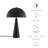 Lampe de table en métal Selena par Modway-925069635