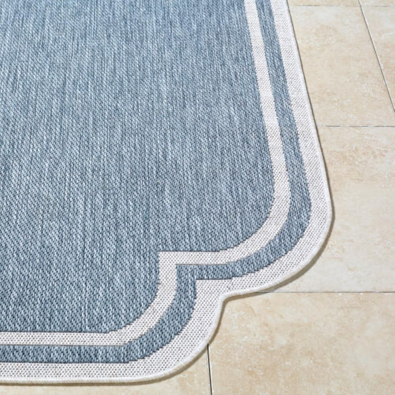 Tapis tissé à la machine Scarlet Skiles, 9 pi 2 po x 12 pi