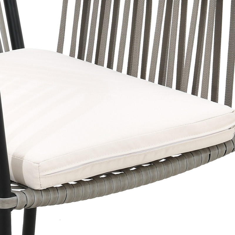 Fauteuil de salle à manger d'extérieur avec coussin Latitude Run®