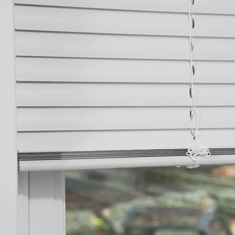 Symple Stuff Blackout 1-inch Aluminum Horizontal/Venetian Blinds, 23"W x 60"L