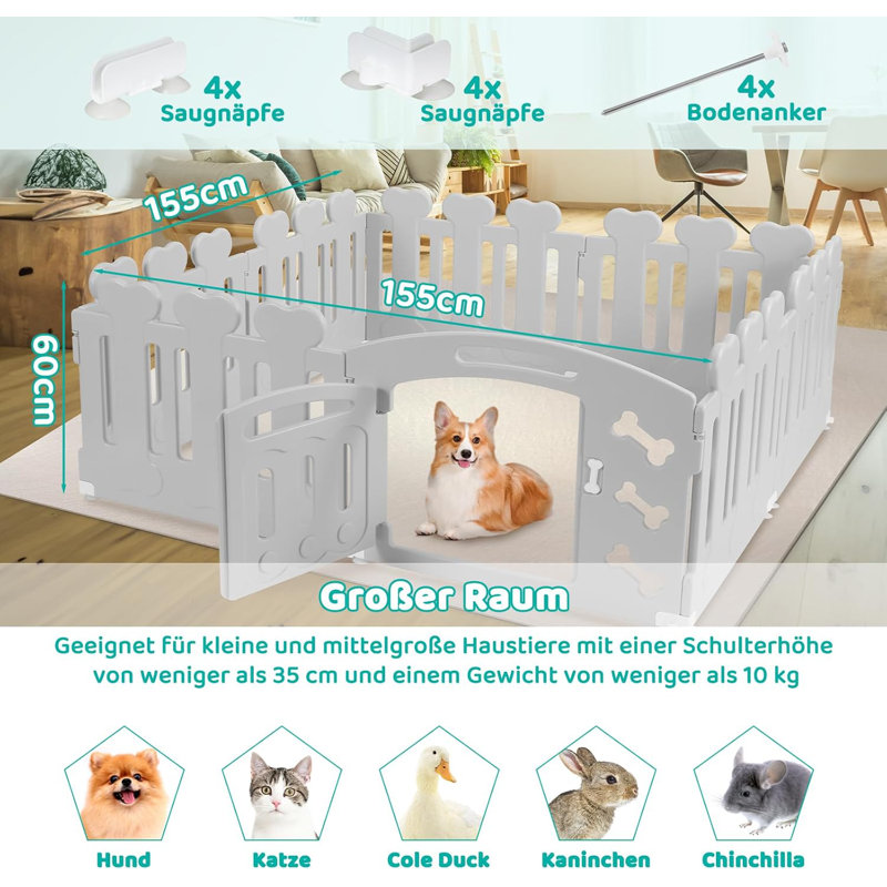 Savain Portable Cat Playpen