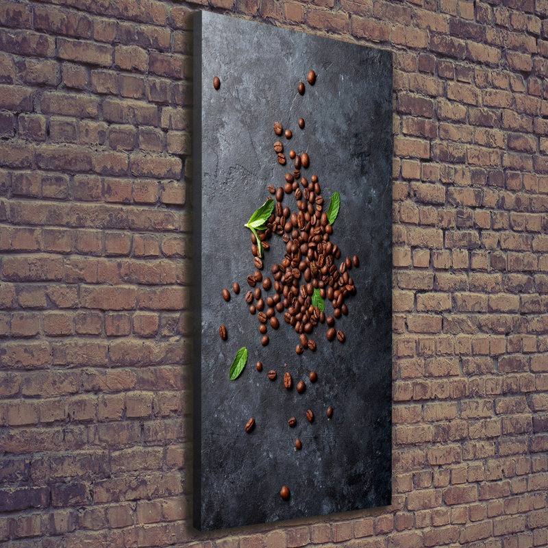 Coffee Beans - Wrapped Canvas Print