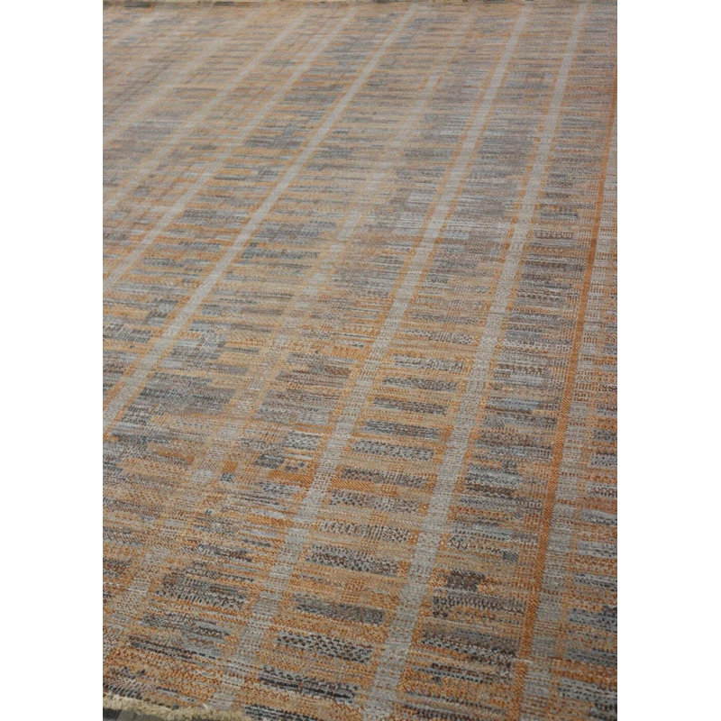 Stepped One-of-a-Kind 8'1" X 10'1" Area Rug