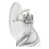 White/Brushed Nickel