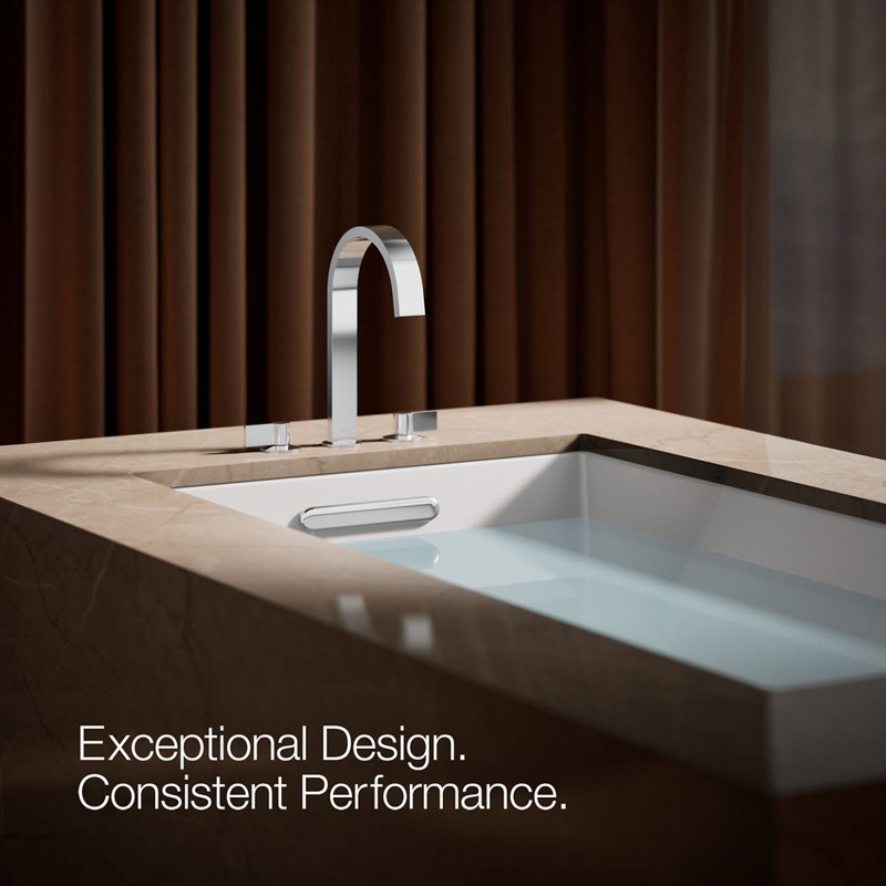 Components Deck-Mount Bath Spout with Ribbon Design, Polished Chrome