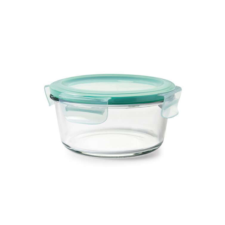 OXO Good Grips Smart Seal 4-Piece Square Glass Food Storage Set