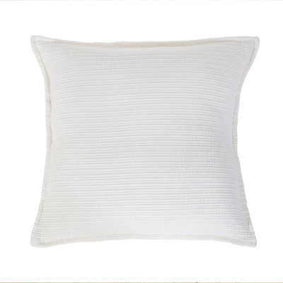 Chatham 100% Cotton Sham Soft Ribbed Texture