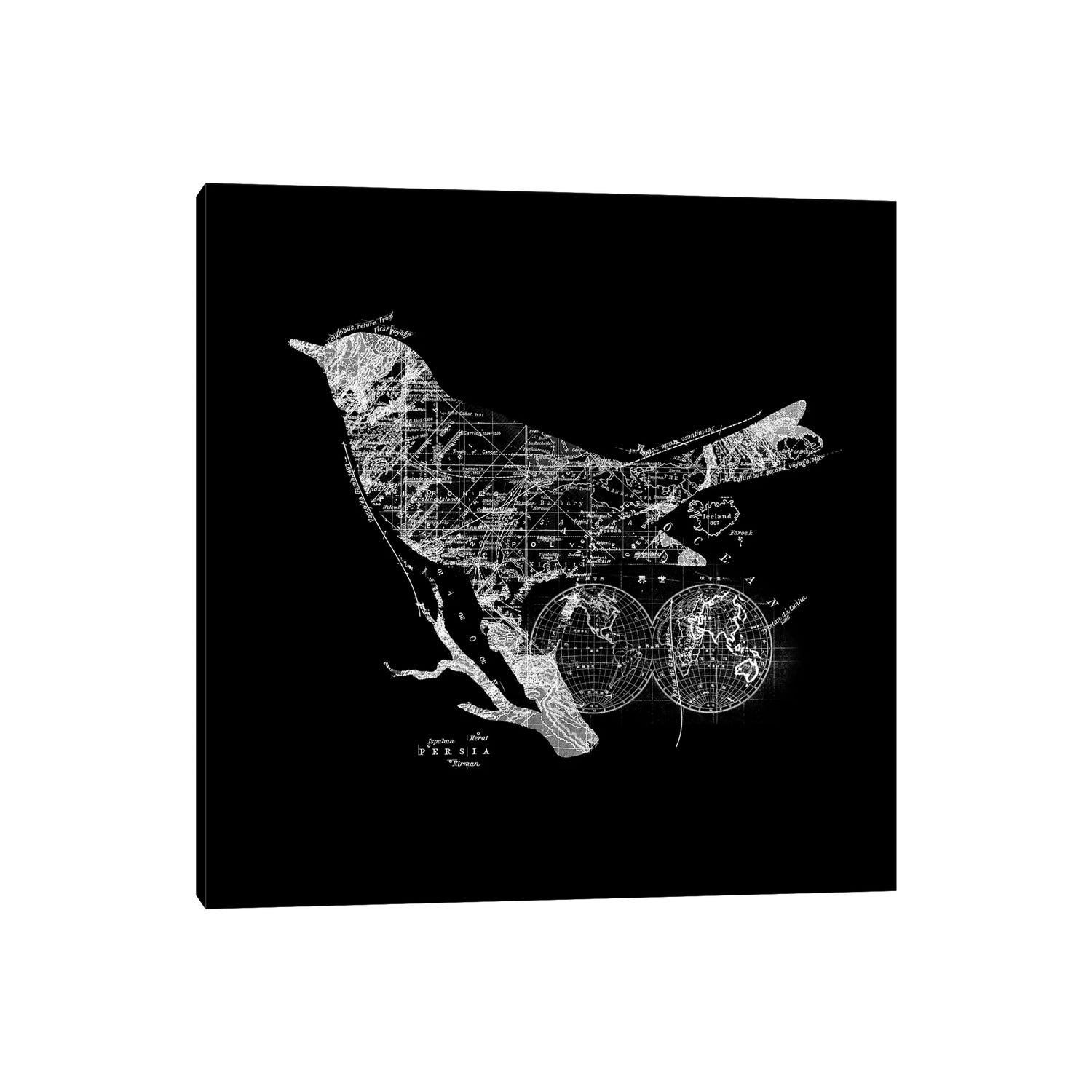 Visual Rbano Bird East Urban Home Bird Wanderlust - Wrapped Canvas Print - Wayfair Canada