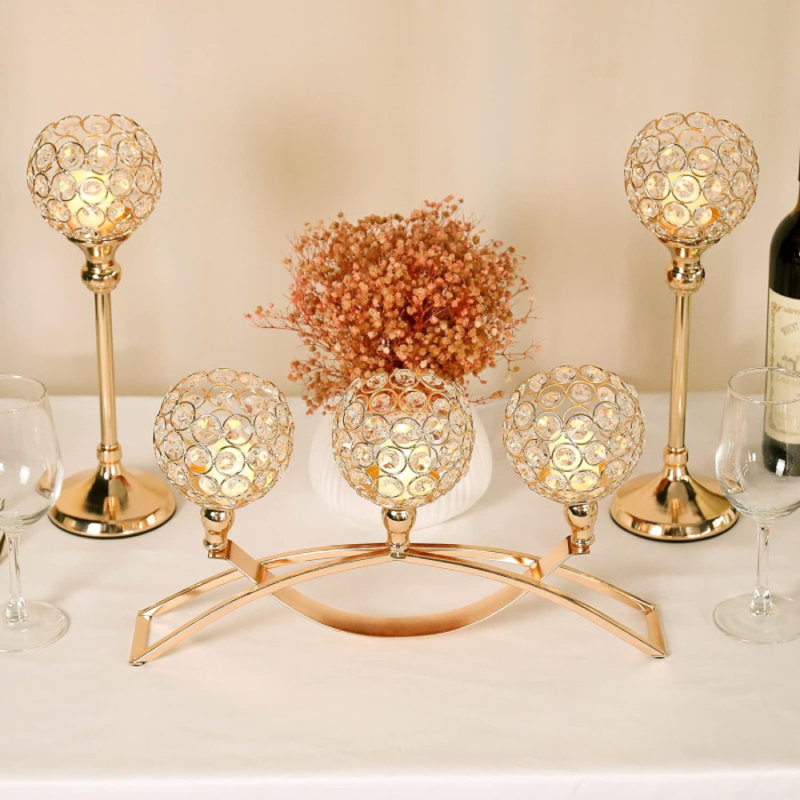 Ensemble de bougeoirs décoratifs