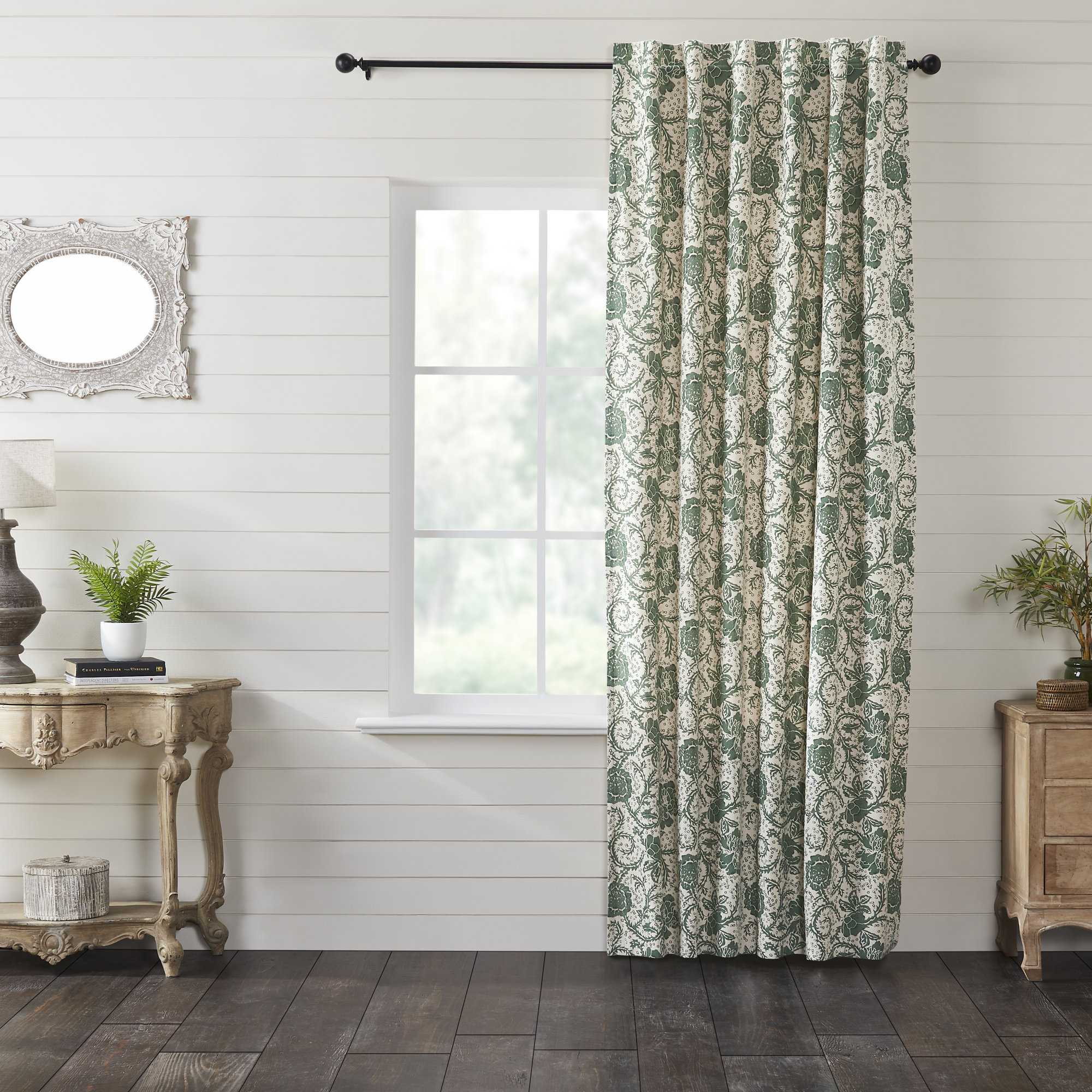 Cowlington Room Darkening Cotton Blend Curtain, 50" W x 96" L