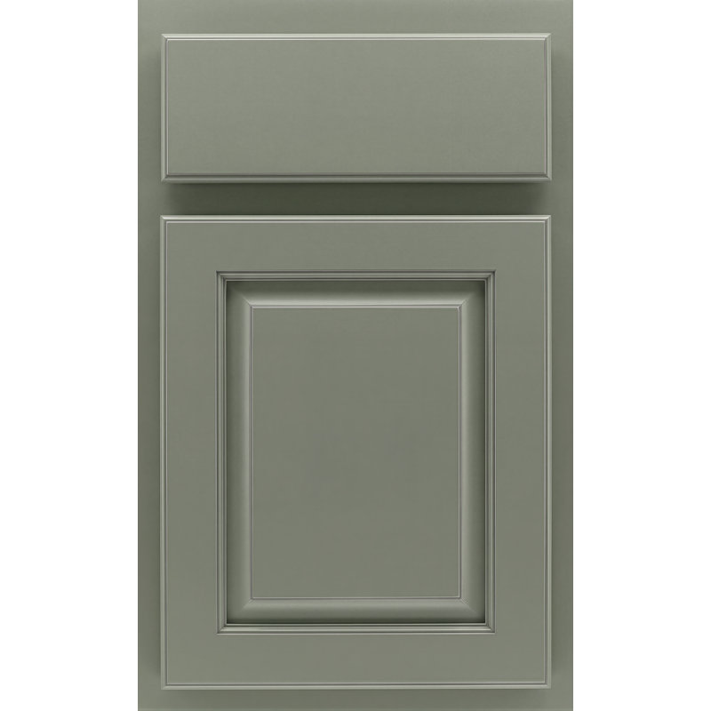 Dwelling Value Elmhurst Door Sample, Harbor Mist/Stone Glaze, Maple