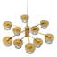 CDJ Chandelier Andromeda smoke glass-1862402228